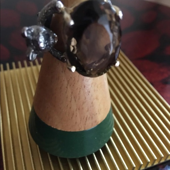 18K and Rhodolite Teddy Bear Ring - Picture 4 of 5